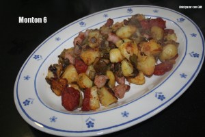 Esperando los huevos a la plancha