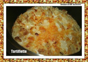 El gratén de patatas y queso directamente en la cubeta, no se pega absolutamente nada...