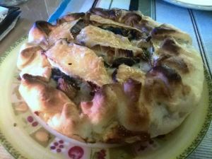 Espinacas y queso brie por Begoña G