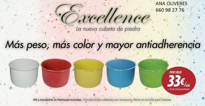 cubetas excellence colores CON NOMBRE
