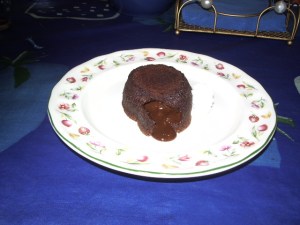 Postres (coulant de chocolate)