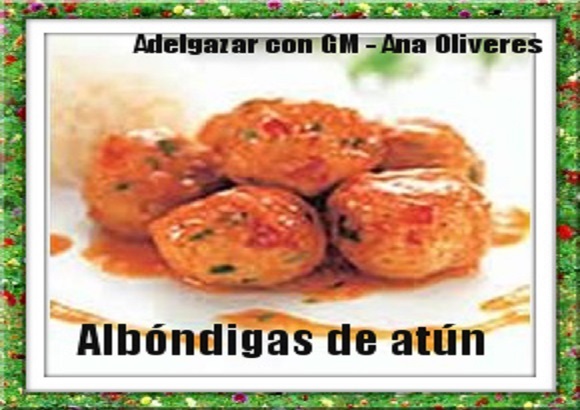 albóndigas de atun