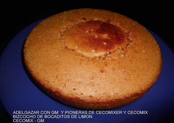 bizcocho bocaditos de limon