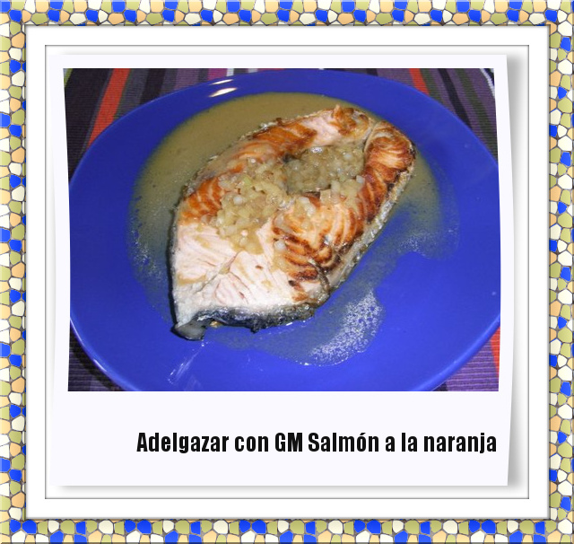 salmon a la naranja GM