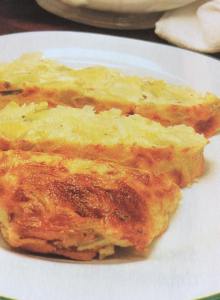 cazuela de puerros al horno