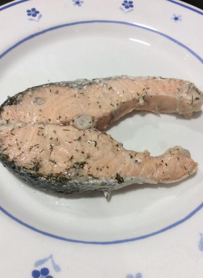 Sin adorno ni salsa ninguna, para que aprecies el resultado del Menu ESCALFAR