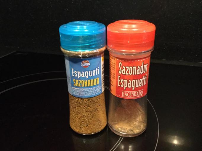 sazonador espaguetis